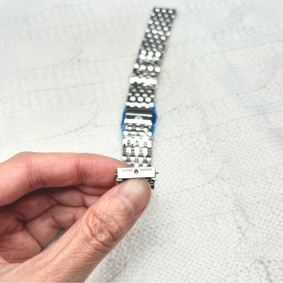 Michele Silver Deco Mid Watch Band - Picture 6 of 6